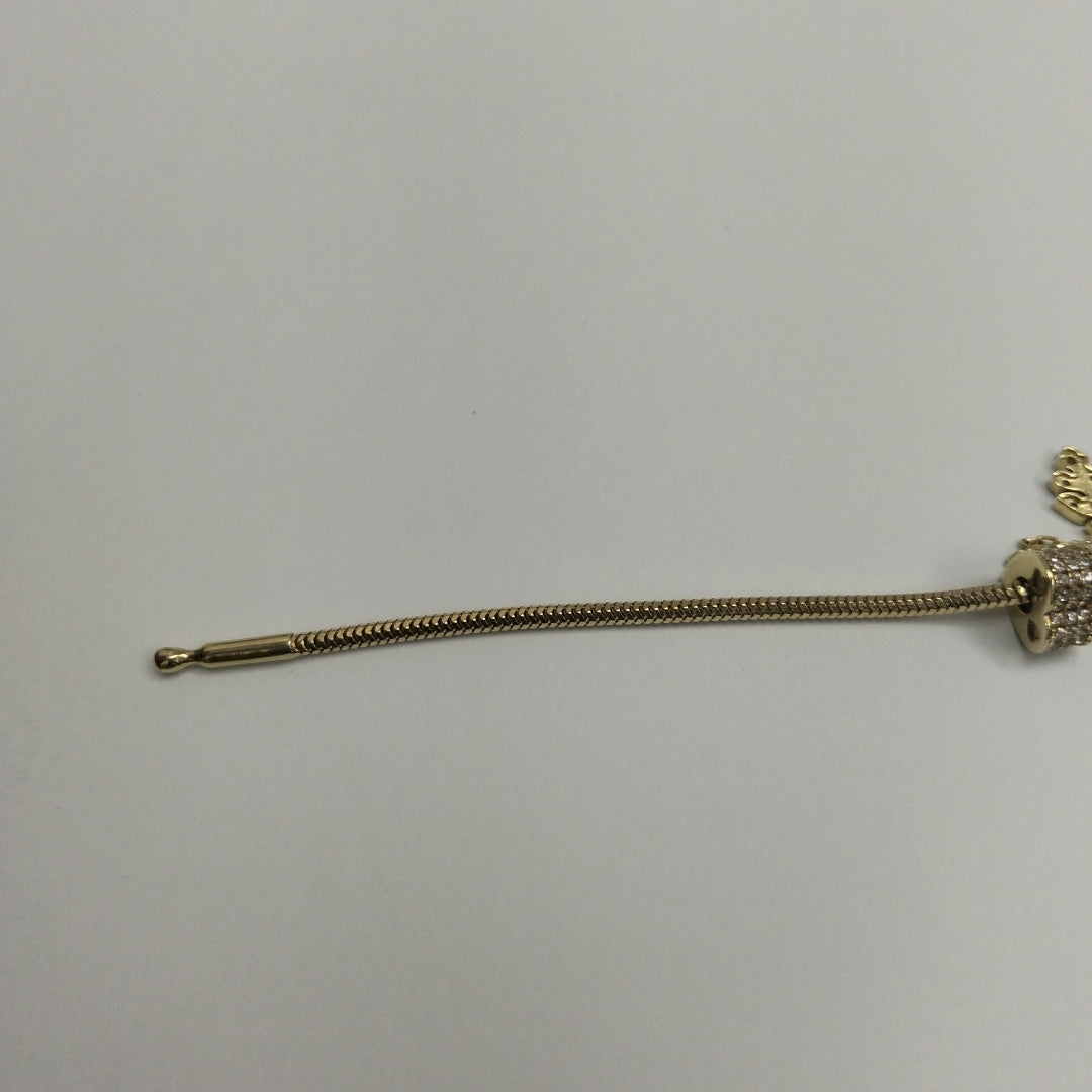 PULSERA CHARM ORO 14K 10.2 (NUEVO)