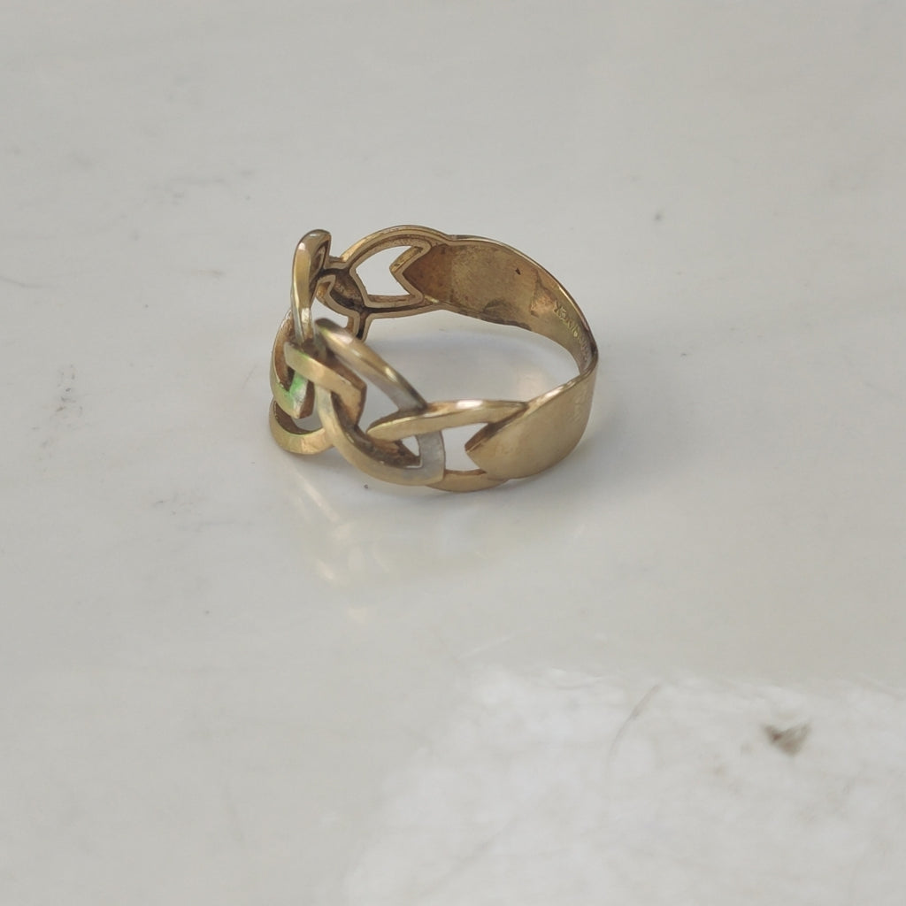 ANILLO ORO 10 K 2.2 GRMS (SEMINUEVO)