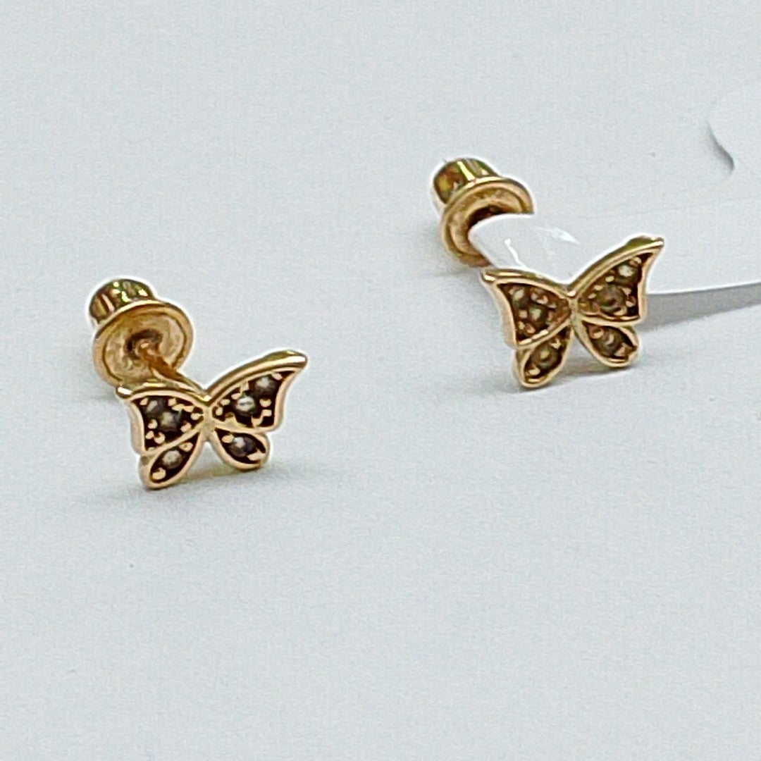 BROQUELES PAR ORO 14 K 0.4 GRMS (SEMINUEVO)