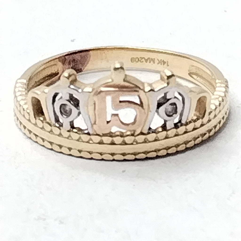 ANILLO ORO 14 K 2,10 GRMS (SEMINUEVO)