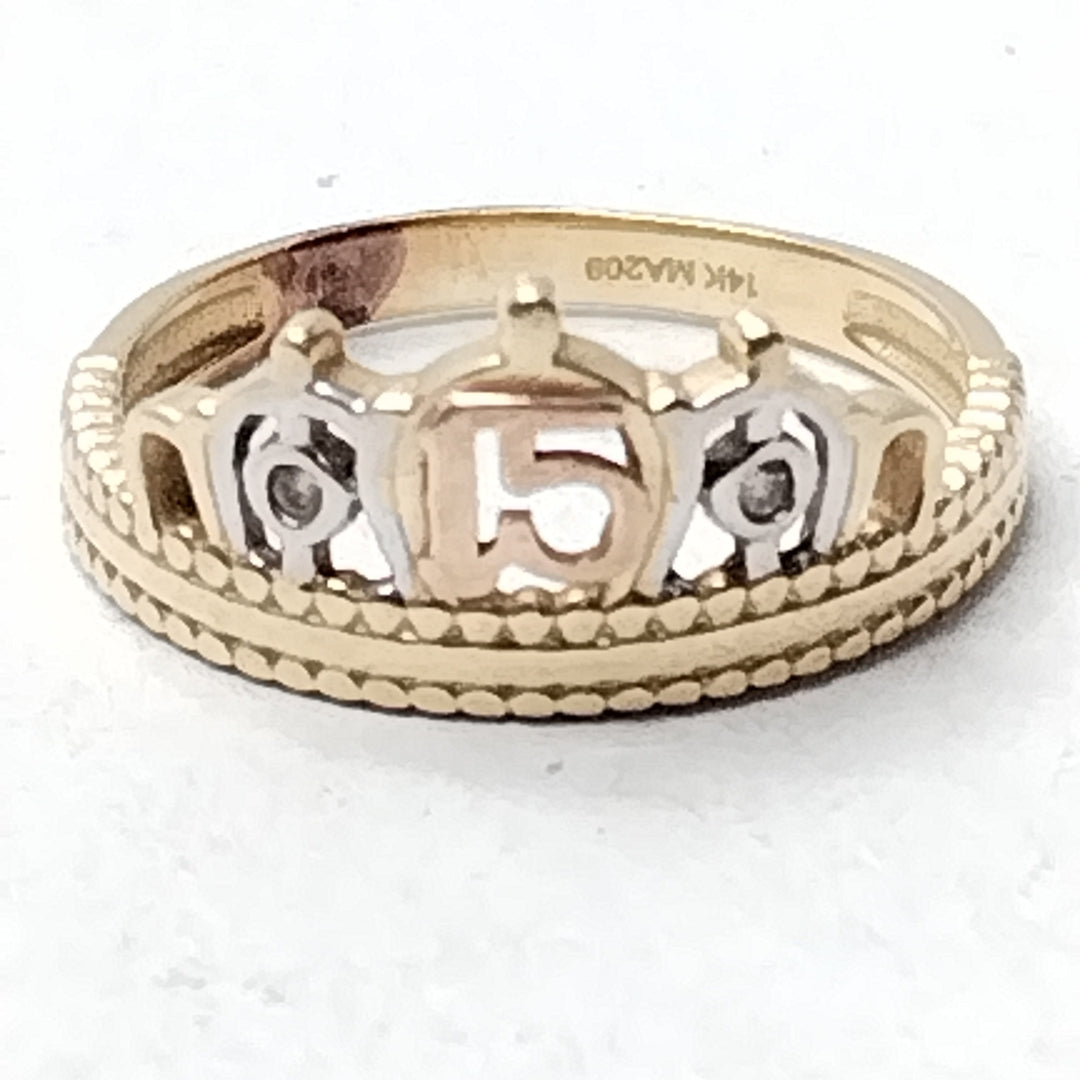 ANILLO ORO 14 K 2,10 GRMS (SEMINUEVO)