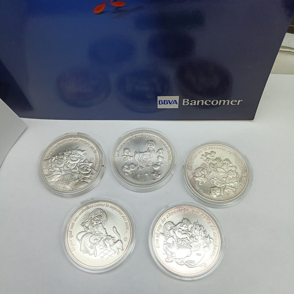 MEDALLA CONMEMORATIVA PLATA 311 GRMS (SEMINUEVO)
