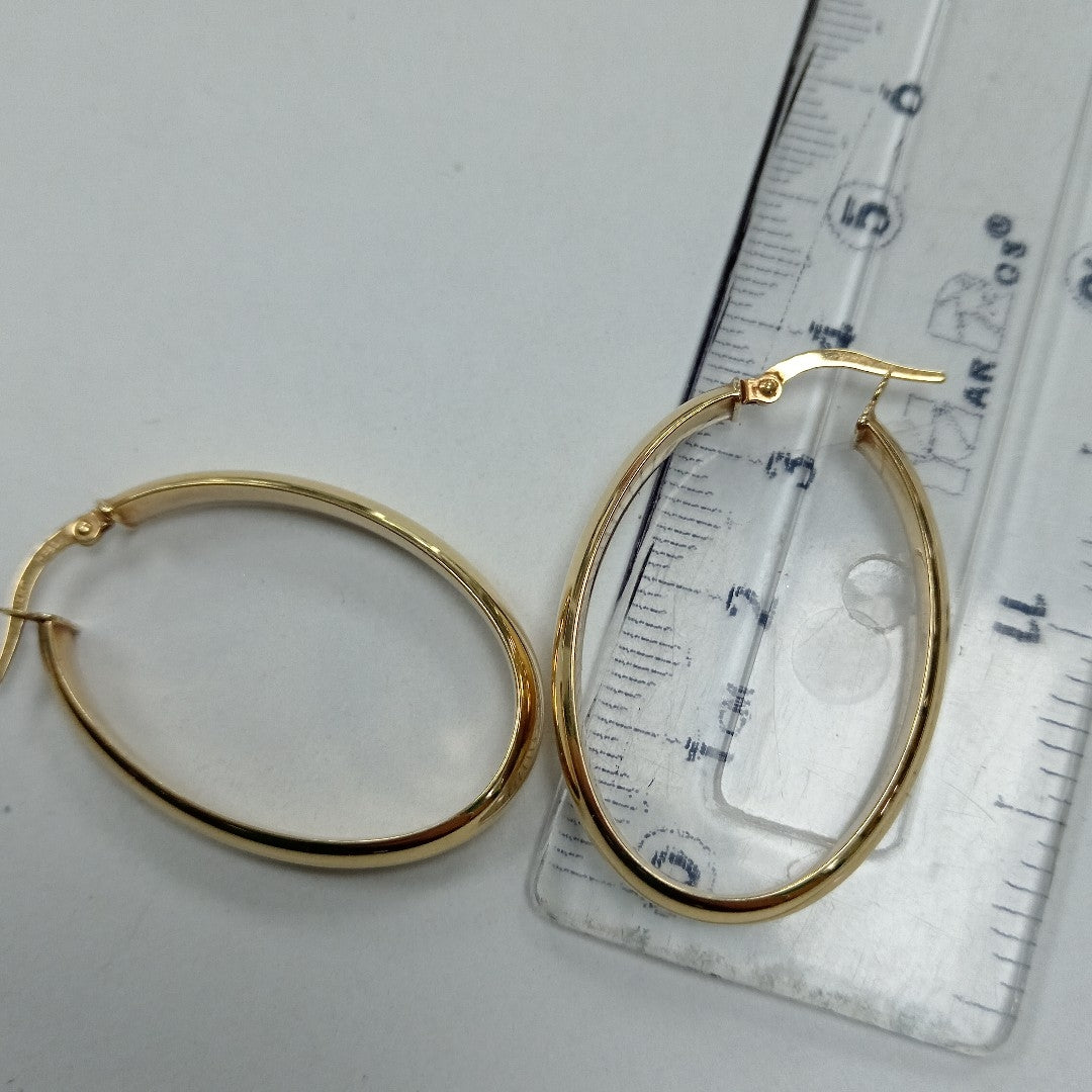 ARRACADAS PAR ORO 14 K 3.2 GRMS (SEMINUEVO)