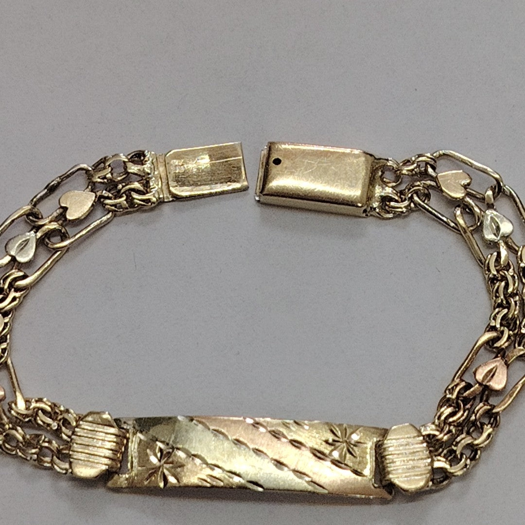 ESCLAVA ORO 10 K 7,80 GRMS (SEMINUEVO)