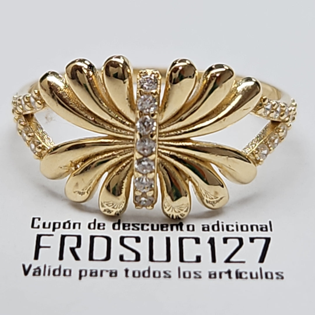 ANILLOS DAMA ORO 14K 2 (NUEVO)