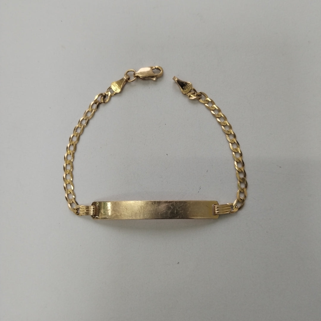 ESCLAVA ORO 14 K 4.5 GRMS (SEMINUEVO)