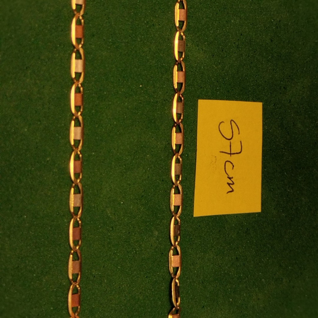 CADENA RODIADO 10 K 4,50 GRMS (SEMINUEVO)