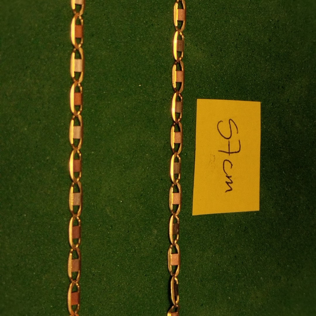 CADENA RODIADO 10 K 4,50 GRMS (SEMINUEVO)