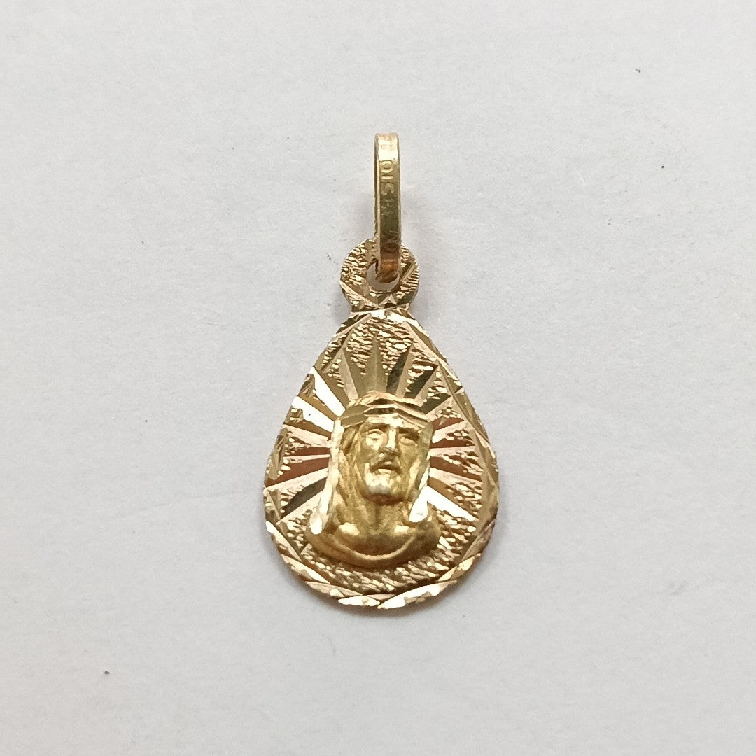 MEDALLA RELIGIOSA ORO 10 K 0,60 GRMS (SEMINUEVO)