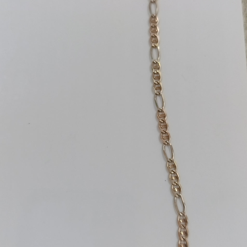 CADENA ORO COMBINADO 10 K 9.2 GRMS (SEMINUEVO)