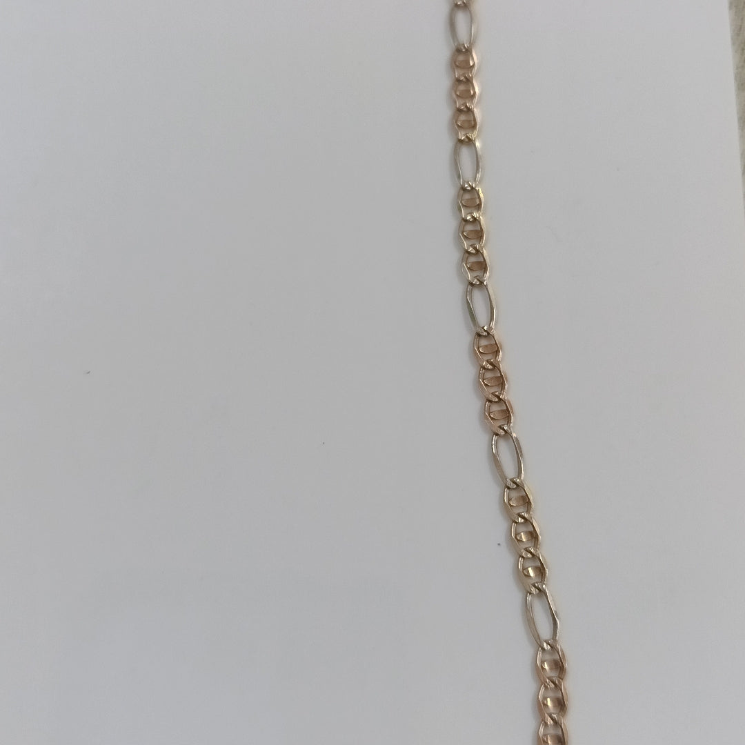 CADENA ORO COMBINADO 10 K 9.2 GRMS (SEMINUEVO)