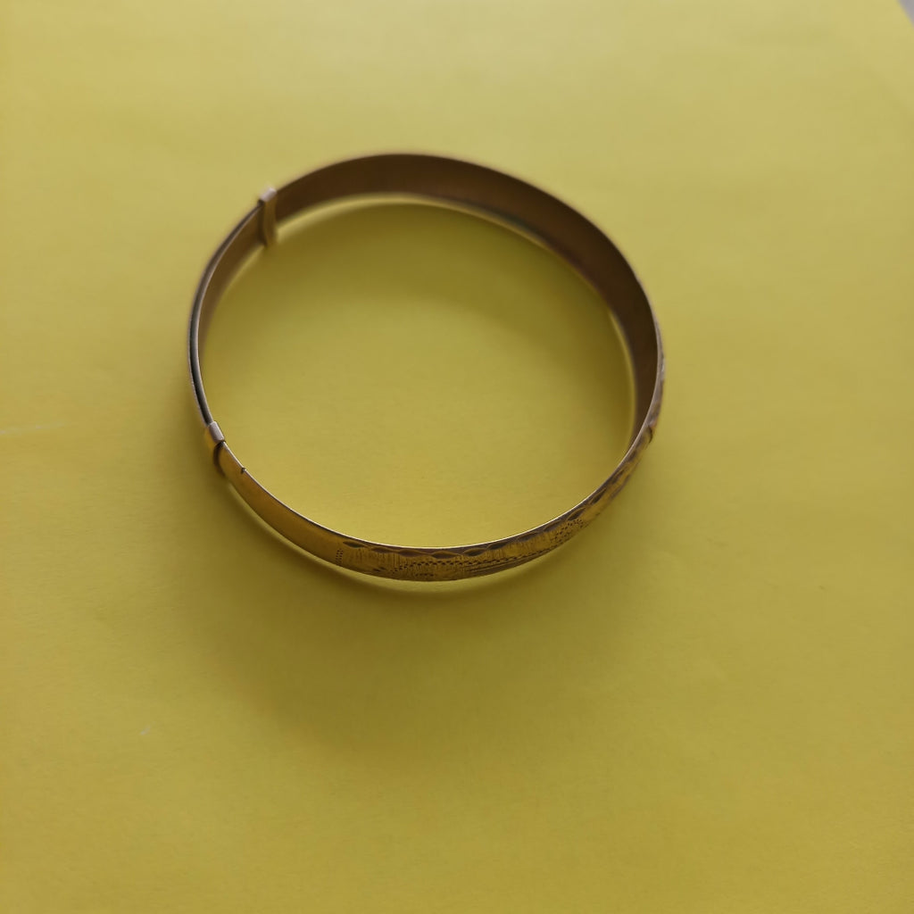 PULSERA RIGIDA ORO 8 K 8,50 GRMS (SEMINUEVO)