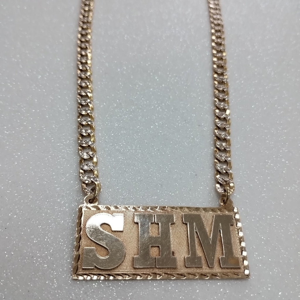 CADENA,DIJE ORO,RODIADO 10 K 20,00 GRMS (SEMINUEVO)