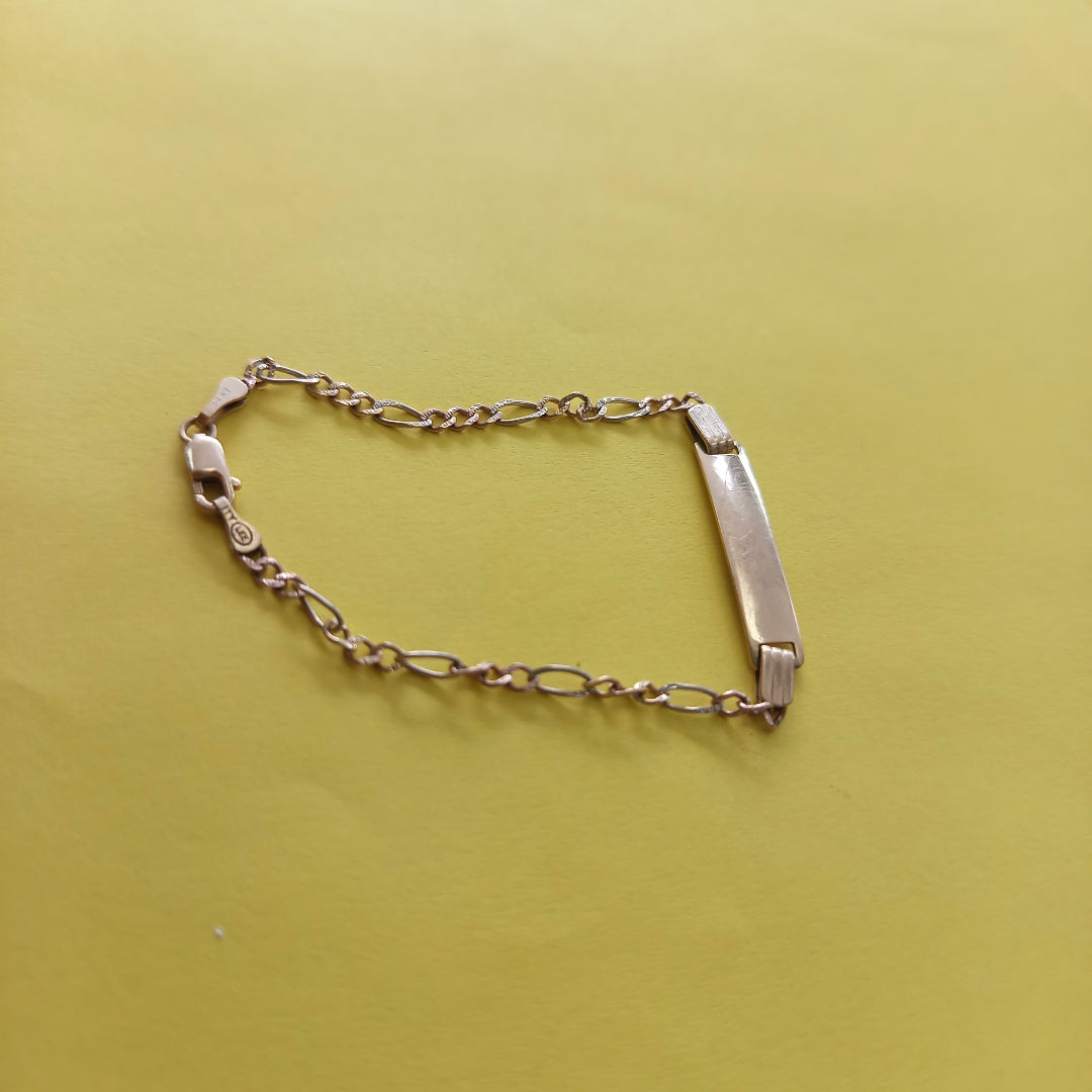ESCLAVA ORO 14 K 2,60 GRMS (SEMINUEVO)