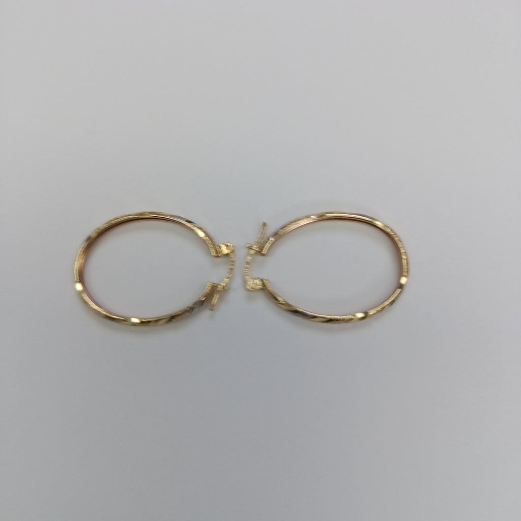 ARRACADAS PAR ORO 14 K 2,80 GRMS (SEMINUEVO)