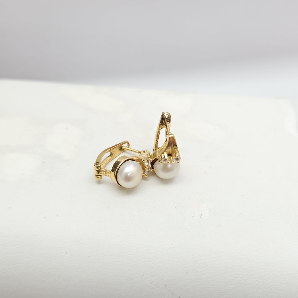 ARETES PAR ORO 14 K 4.2 GRMS (SEMINUEVO)
