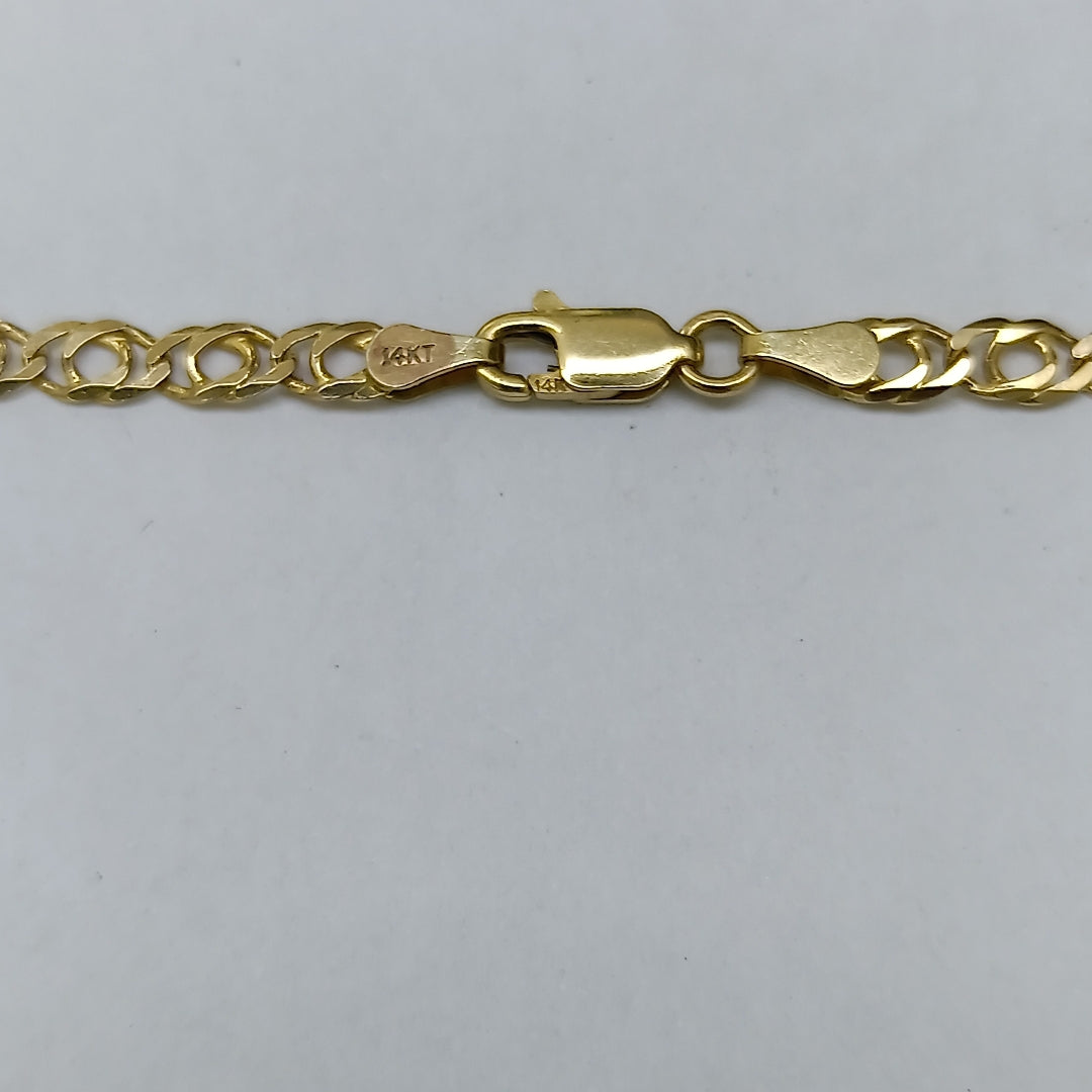 CADENA ORO 14 K 7.6 GRMS (SEMINUEVO)