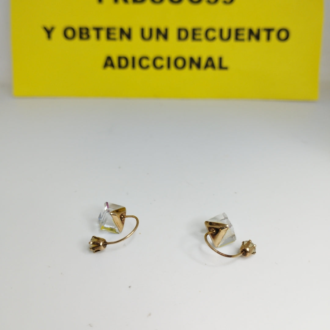 BROQUELES PAR ORO 10 K 1.9 GRMS (SEMINUEVO)