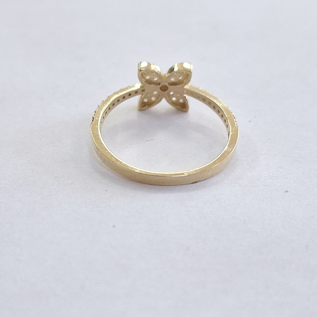 ANILLOS DAMA ORO 14K 2 (NUEVO)