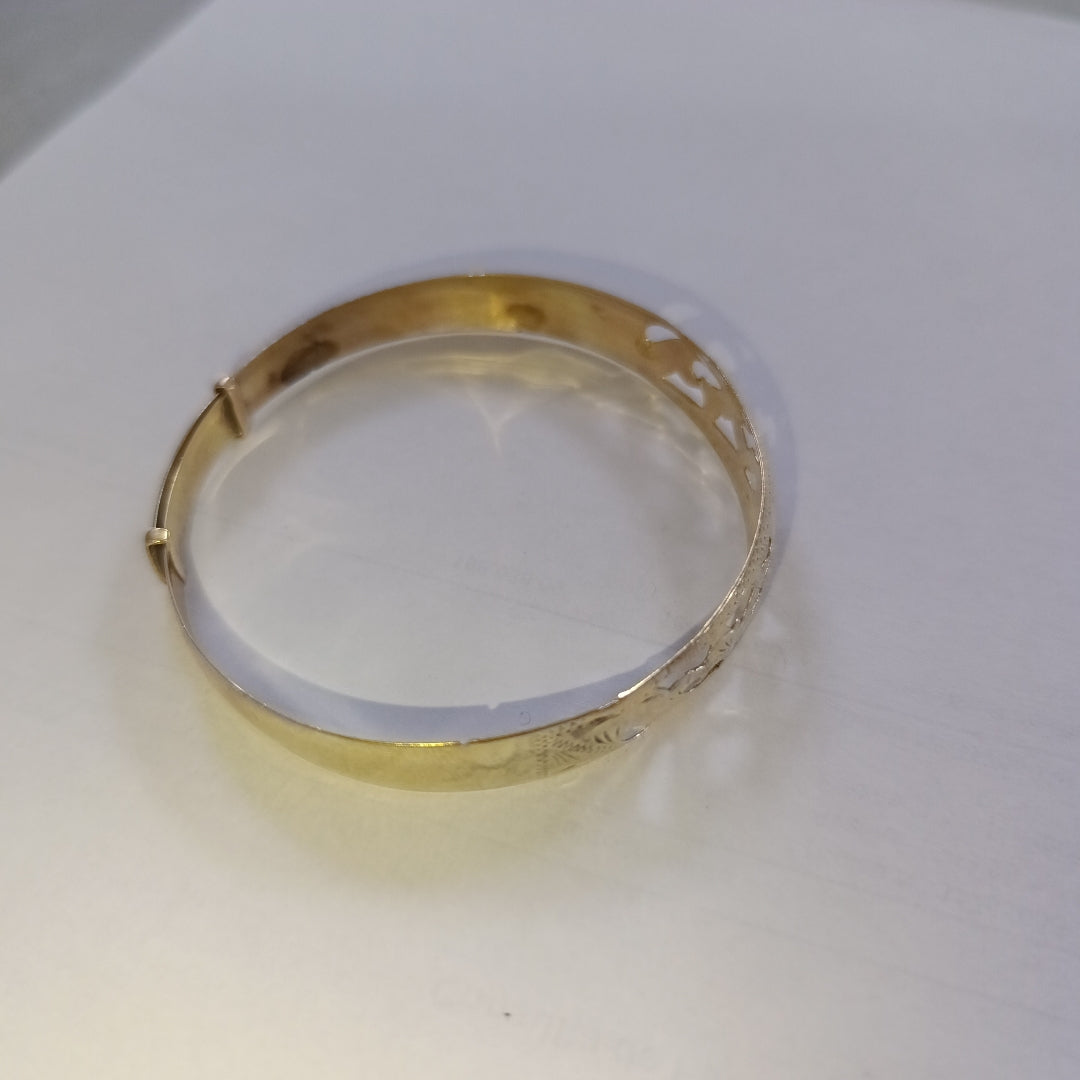 PULSERA RIGIDA ORO 8 K 8 GRMS (SEMINUEVO)