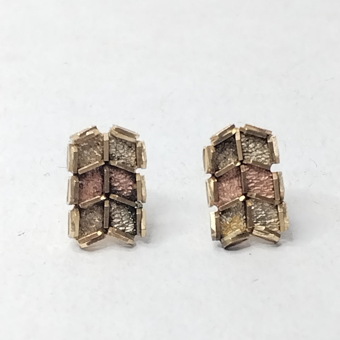 BROQUELES PAR ORO 14 K 2.4 GRMS (SEMINUEVO)