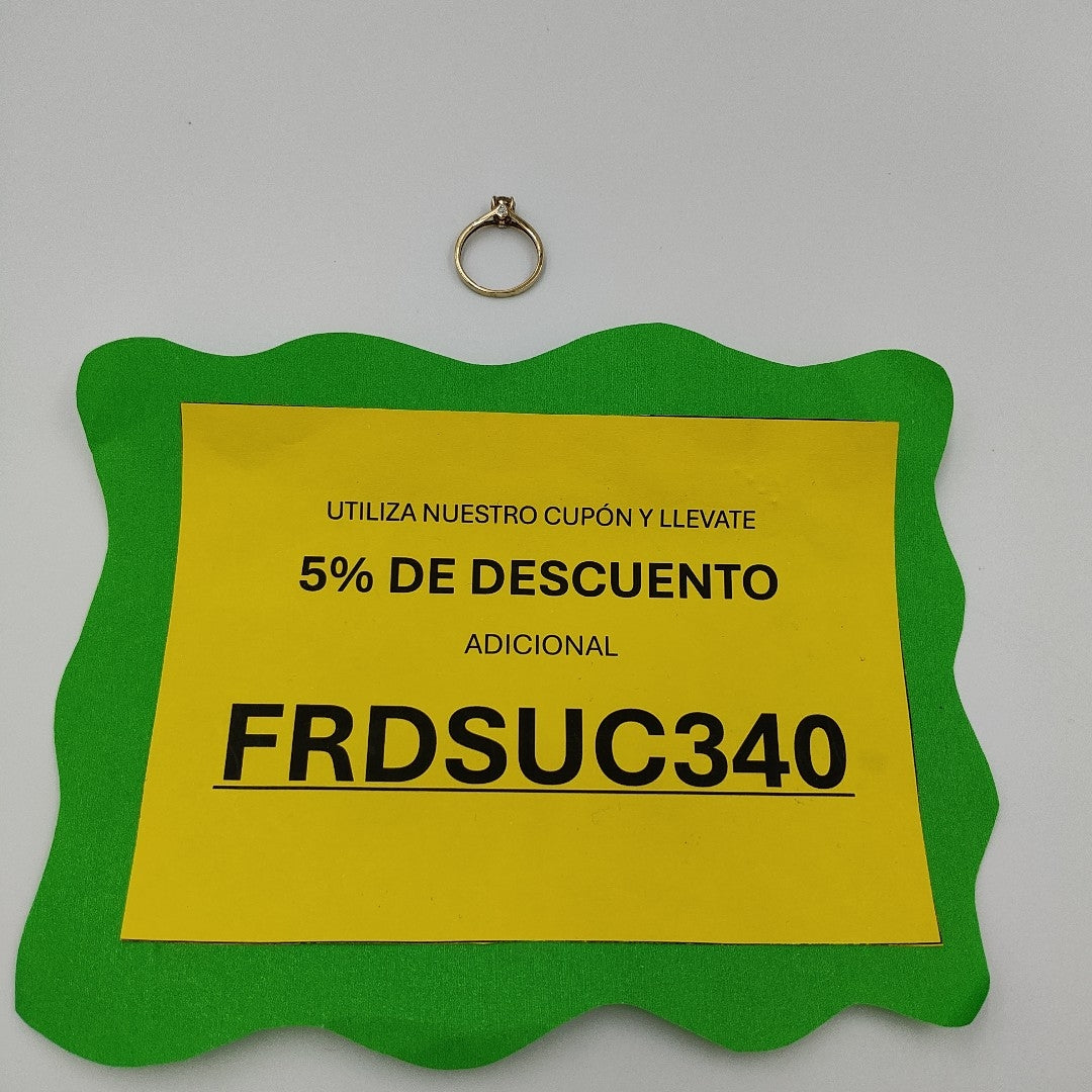 ANILLITO ORO 10 K 2,10 GRMS (SEMINUEVO)