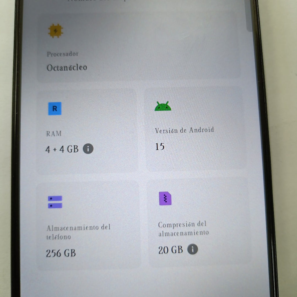 CELULAR VIVO Y04 V2430 (2025) 256 GB 4 GB RAM (SEMINUEVO)