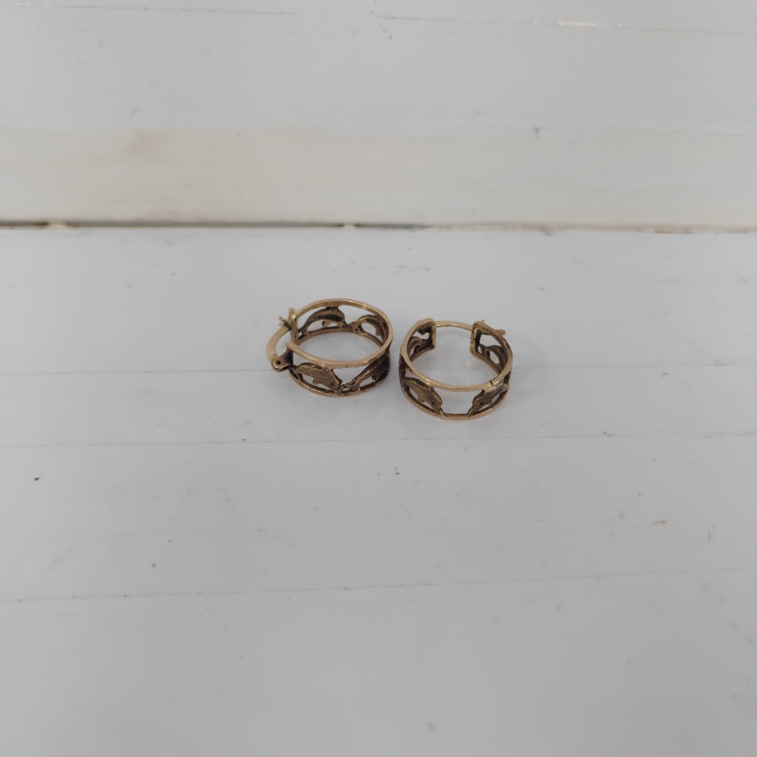 ARRACADAS PAR ORO 8 K 6.5 GRMS (SEMINUEVO)