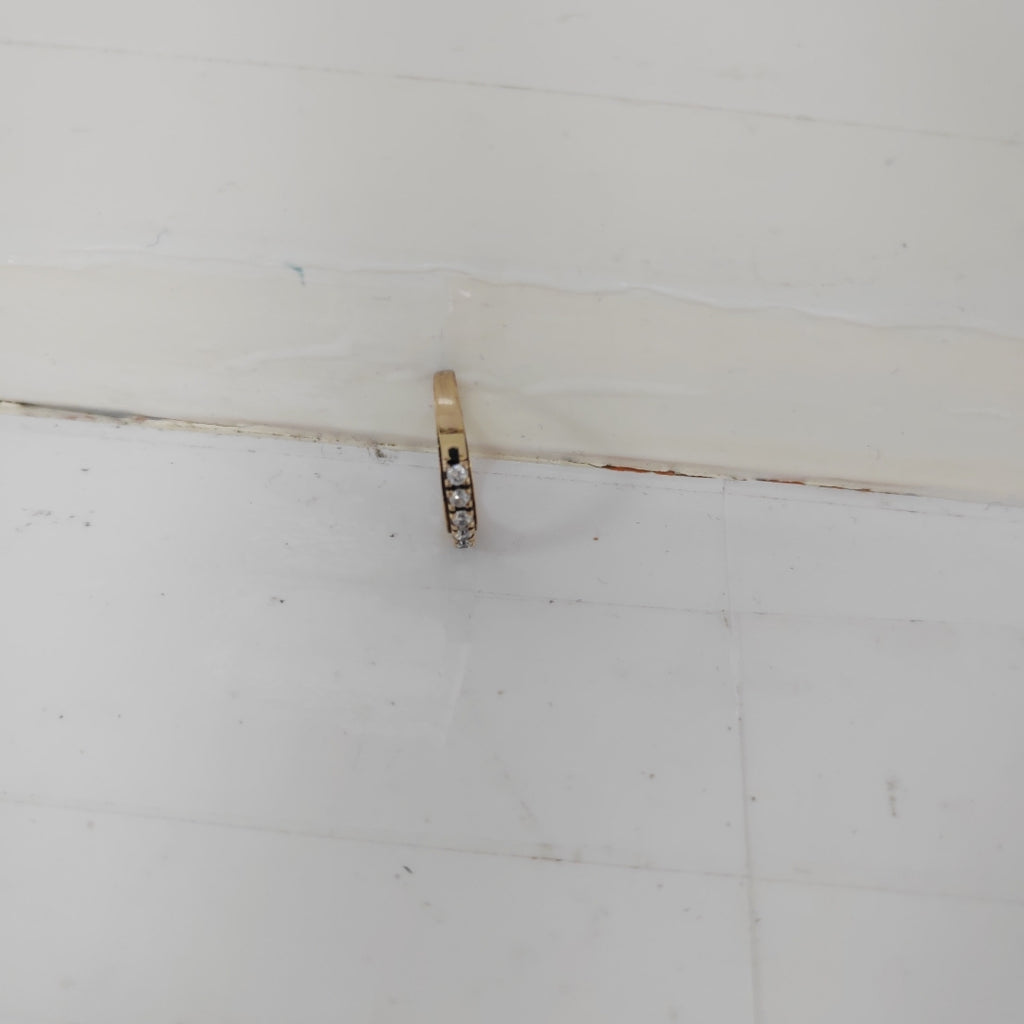 ANILLO, MEDIA CHURUMBELA ORO 14 K 2.3 GRMS (SEMINUEVO)