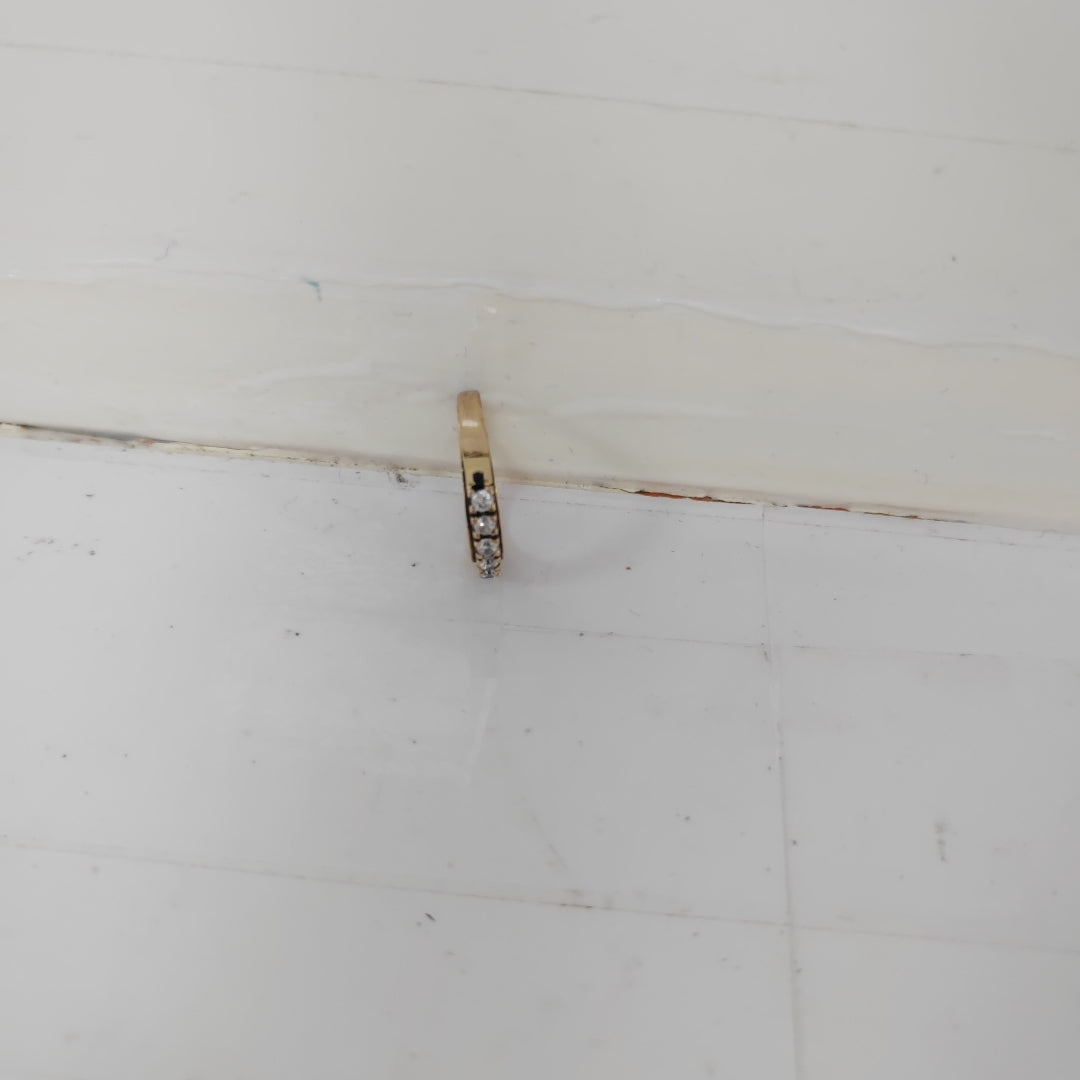 ANILLO, MEDIA CHURUMBELA ORO 14 K 2.3 GRMS (SEMINUEVO)