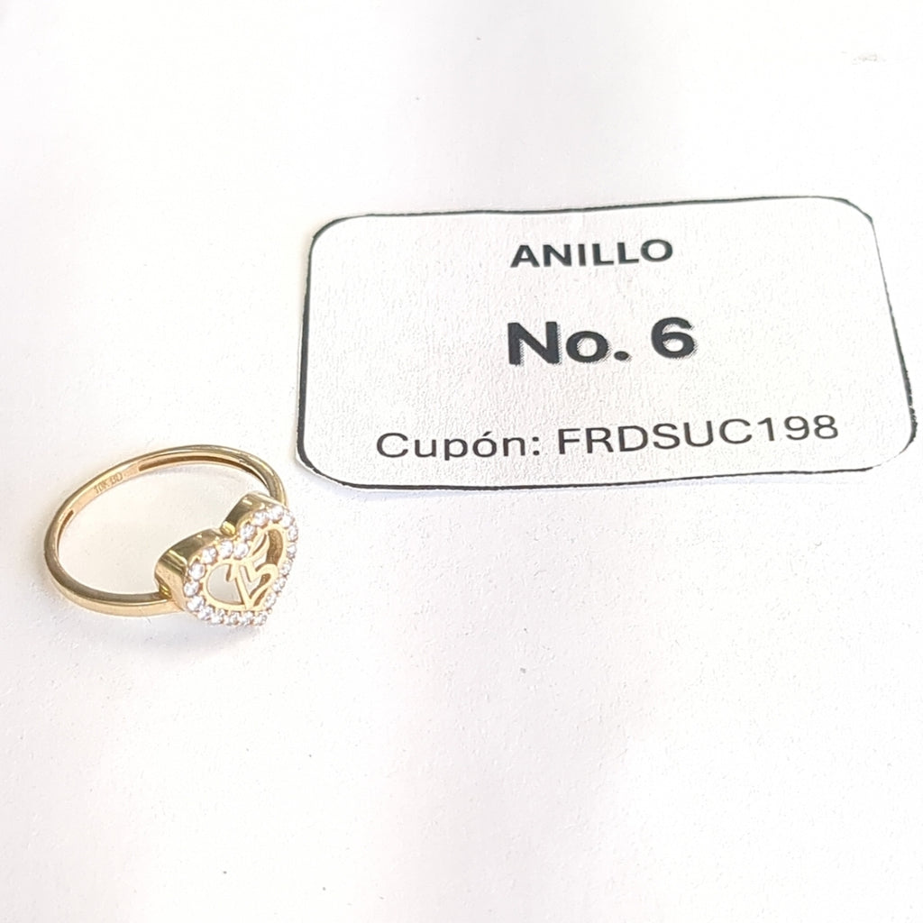 ANILLO CONMEMORATIVO ORO 10 K 1.4 GRMS (SEMINUEVO)