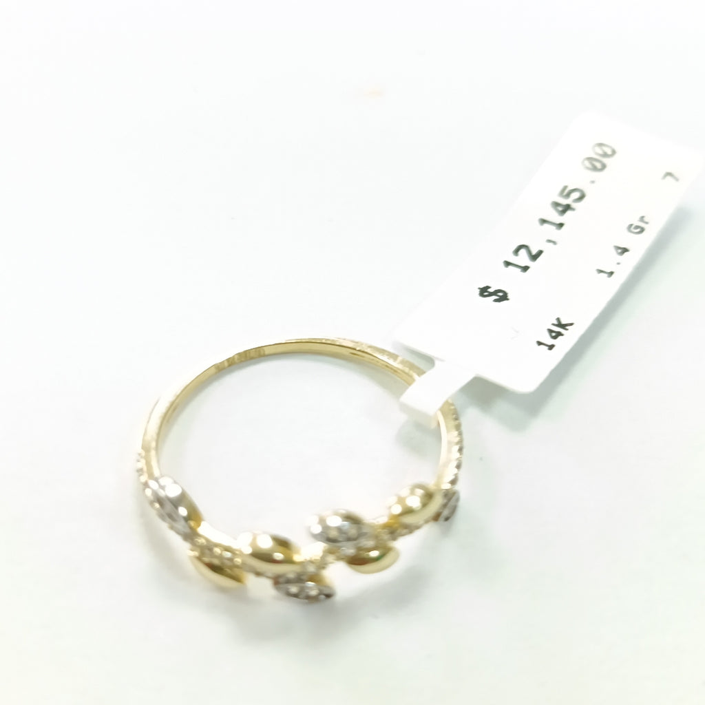ANILLOS DAMA ORO 14K 1.4 (NUEVO)