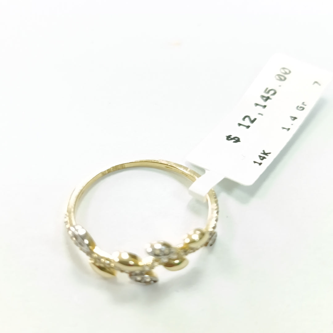 ANILLOS DAMA ORO 14K 1.4 (NUEVO)