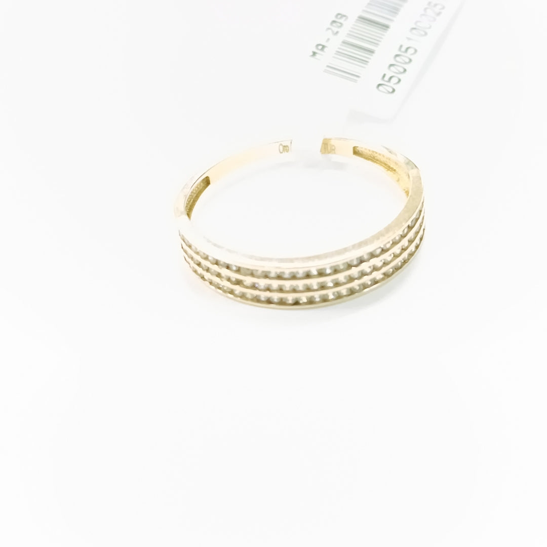 ANILLOS DAMA ORO 14K 1.5 (NUEVO)