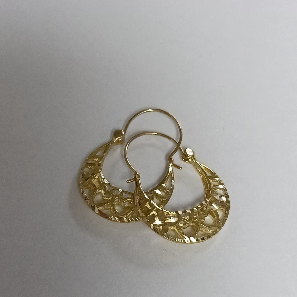 ARETES PAR ORO 10 K 1.7 GRMS (SEMINUEVO)