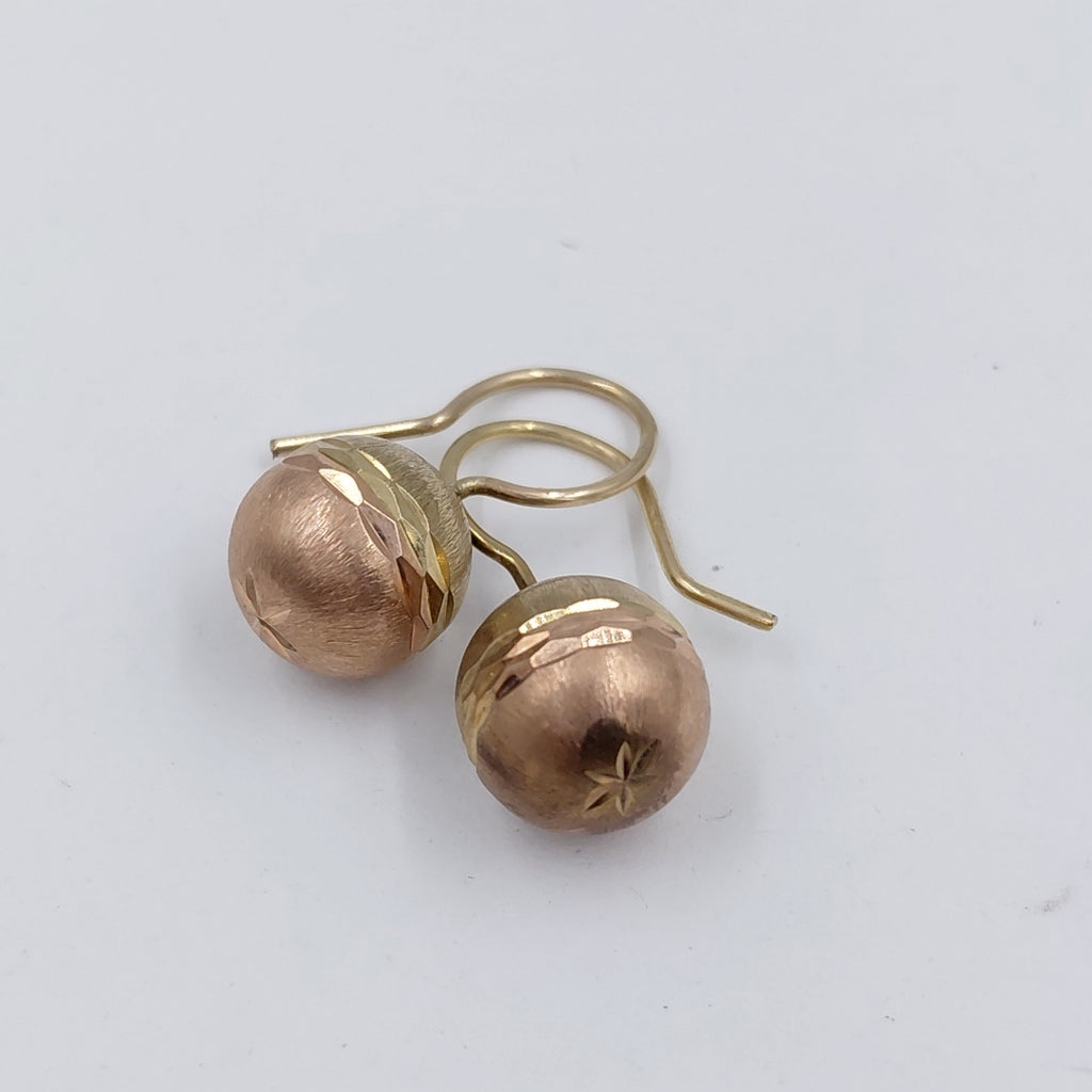 ARETES PAR ORO 10 K 2 GRMS (SEMINUEVO)