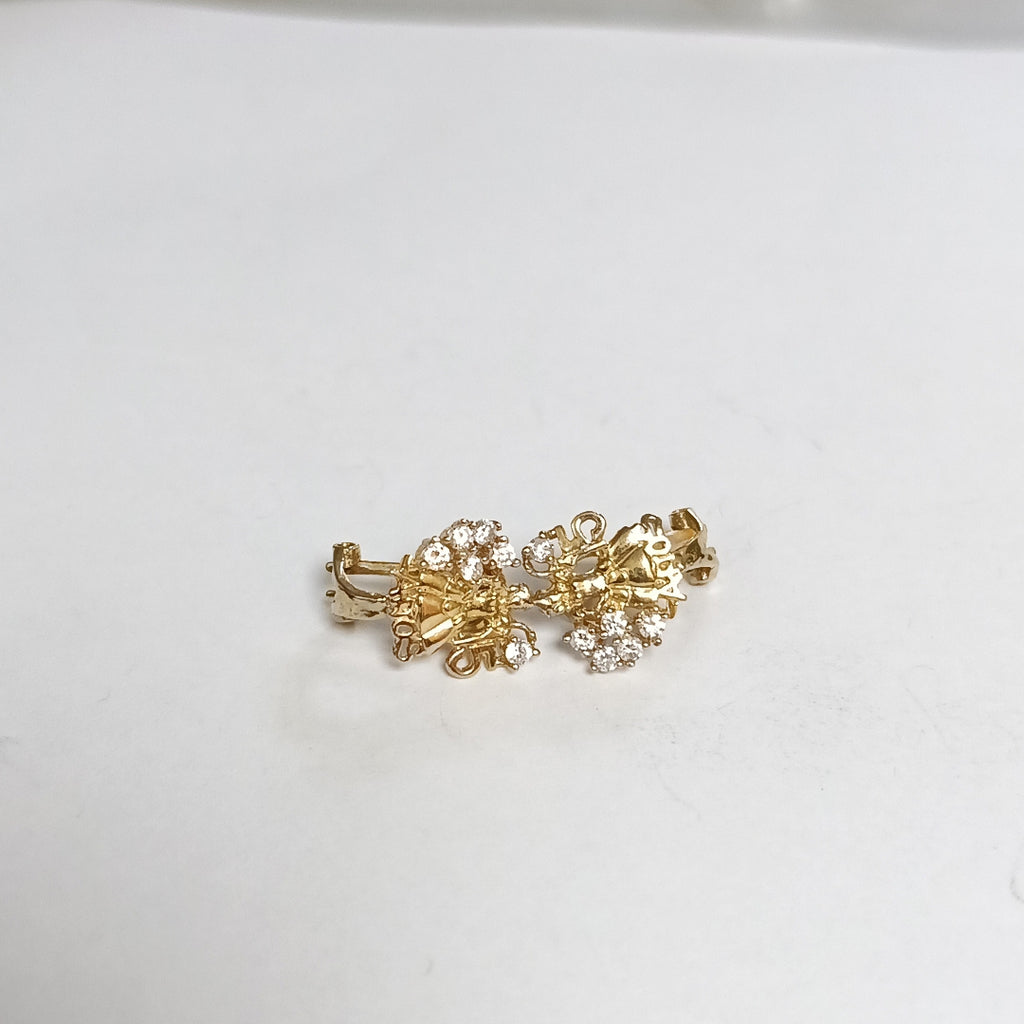 ARETES PAR ORO 10 K 3 GRMS (SEMINUEVO)