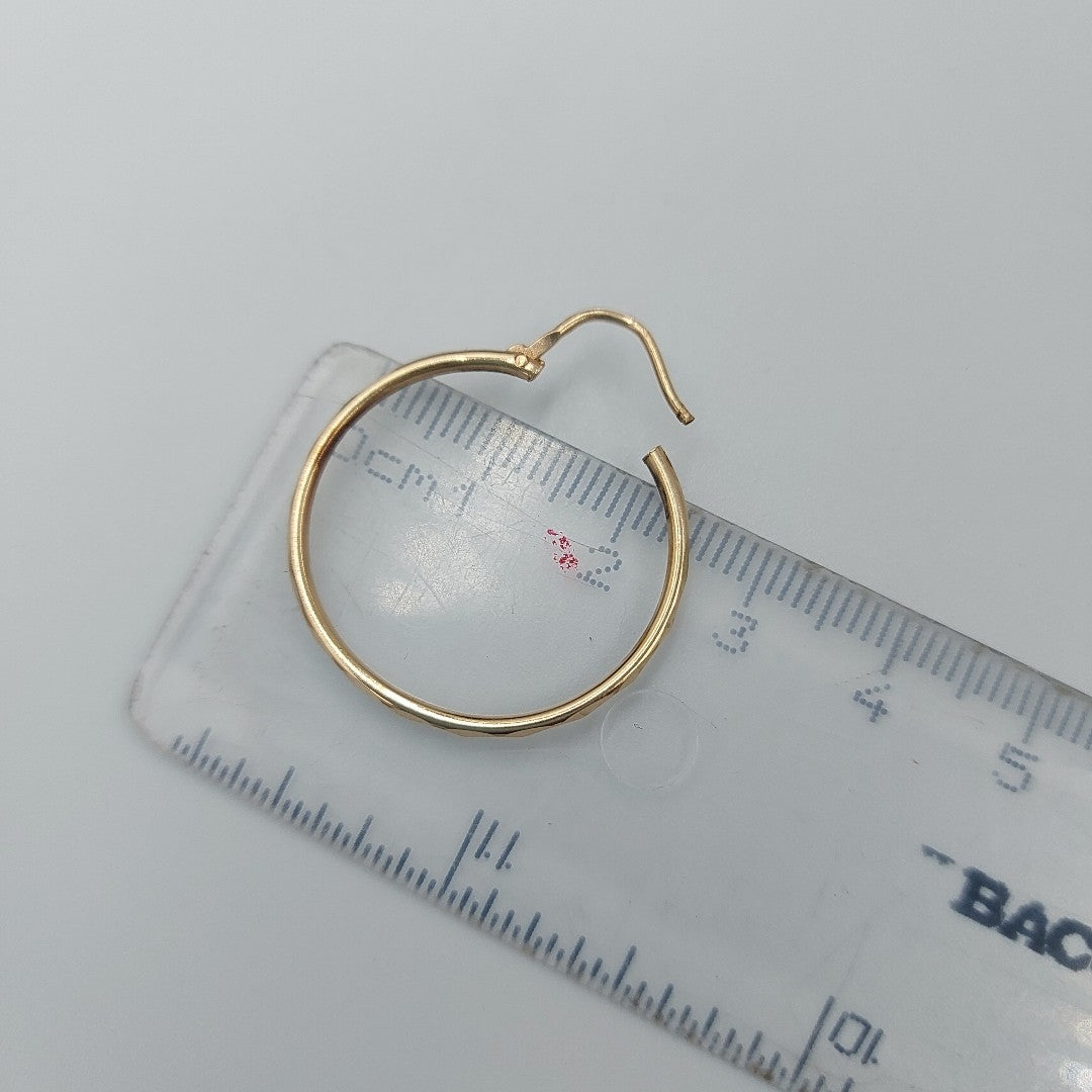 ARRACADAS PAR ORO 14 K 2 GRMS (SEMINUEVO)