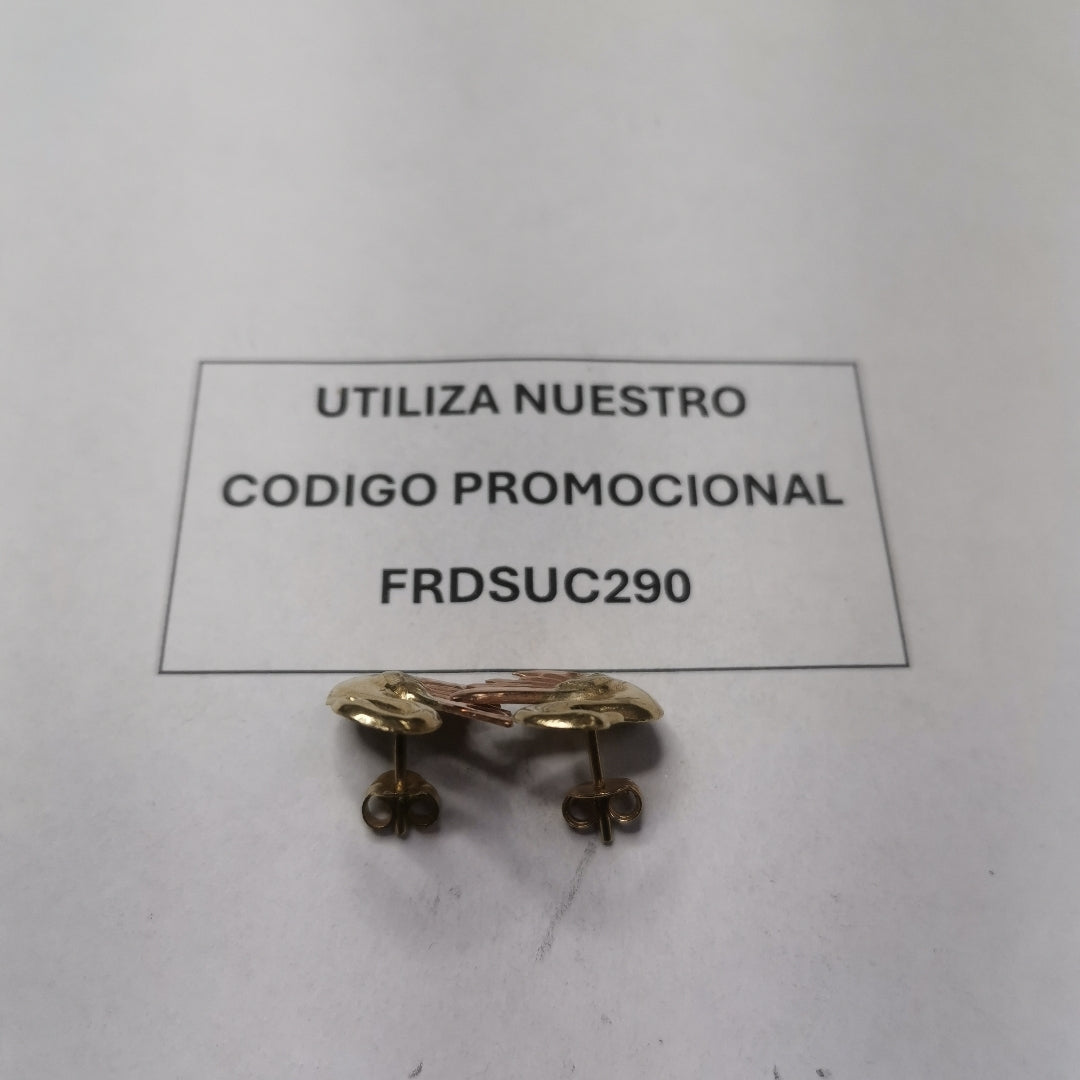 BROQUELES PAR ORO COMBINADO 10 K 1.7 GRMS (SEMINUEVO)
