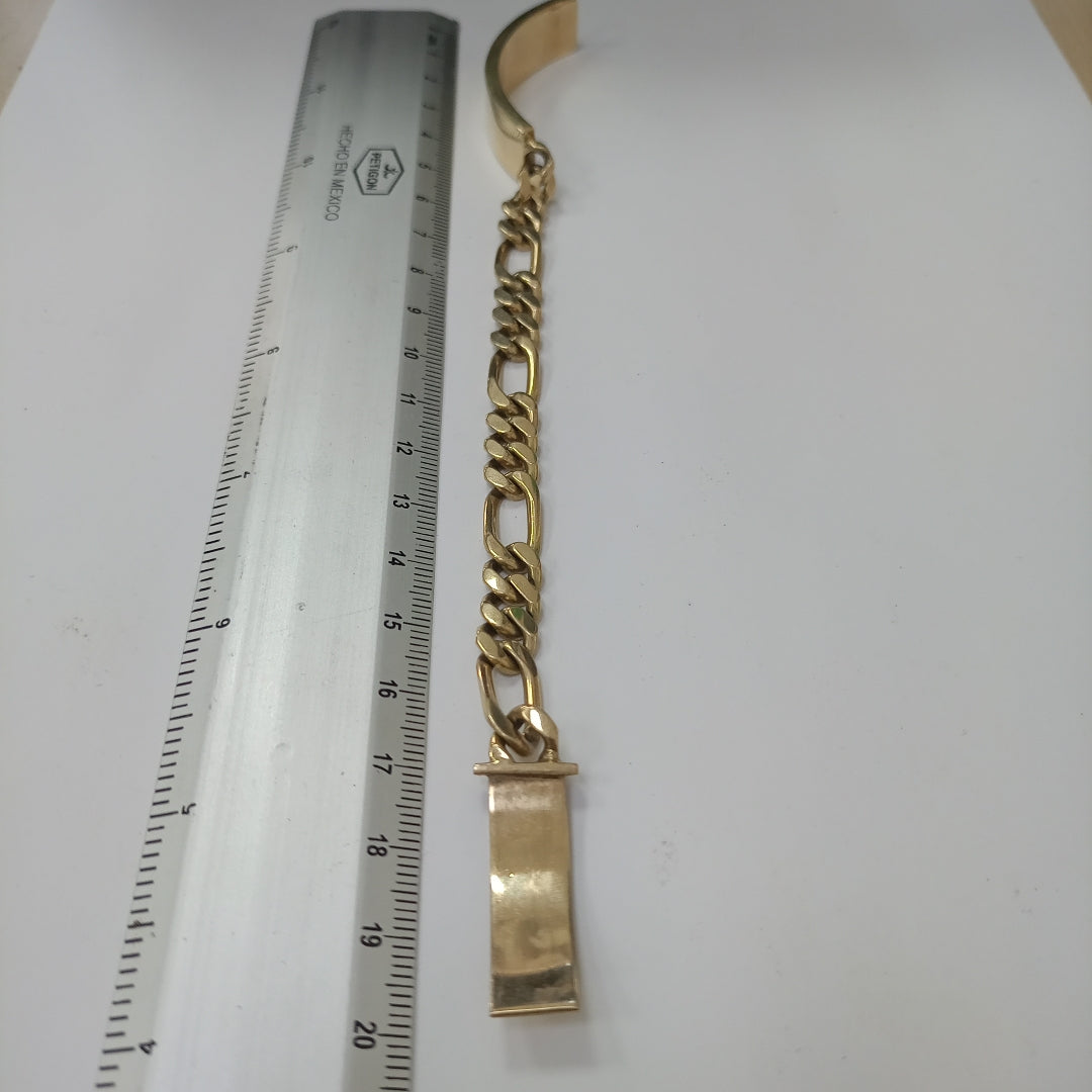 ESCLAVA ORO 14 K 29.4 GRMS (SEMINUEVO)