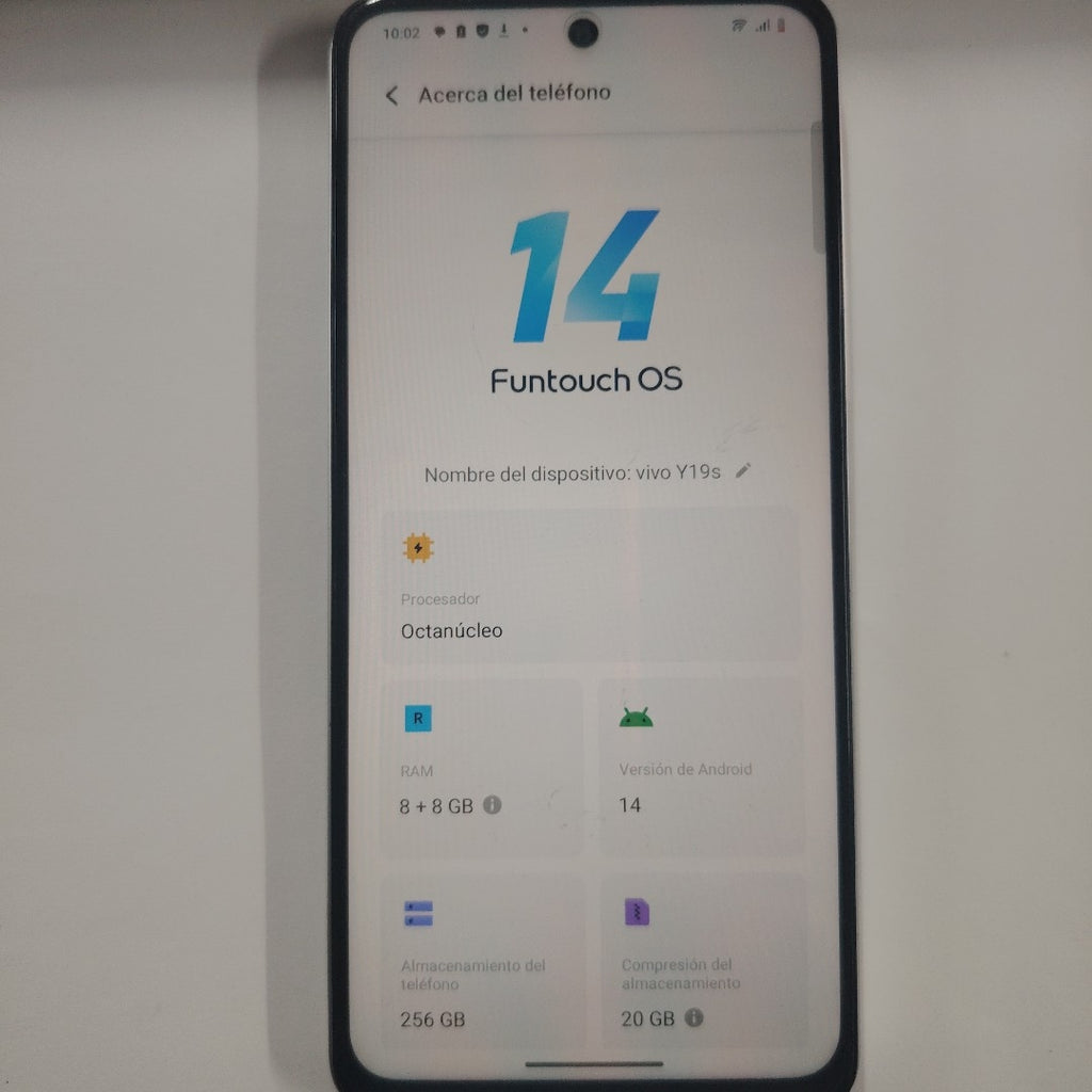CELULAR VIVO Y19S V2419 (2024) 256 GB 8 GB RAM