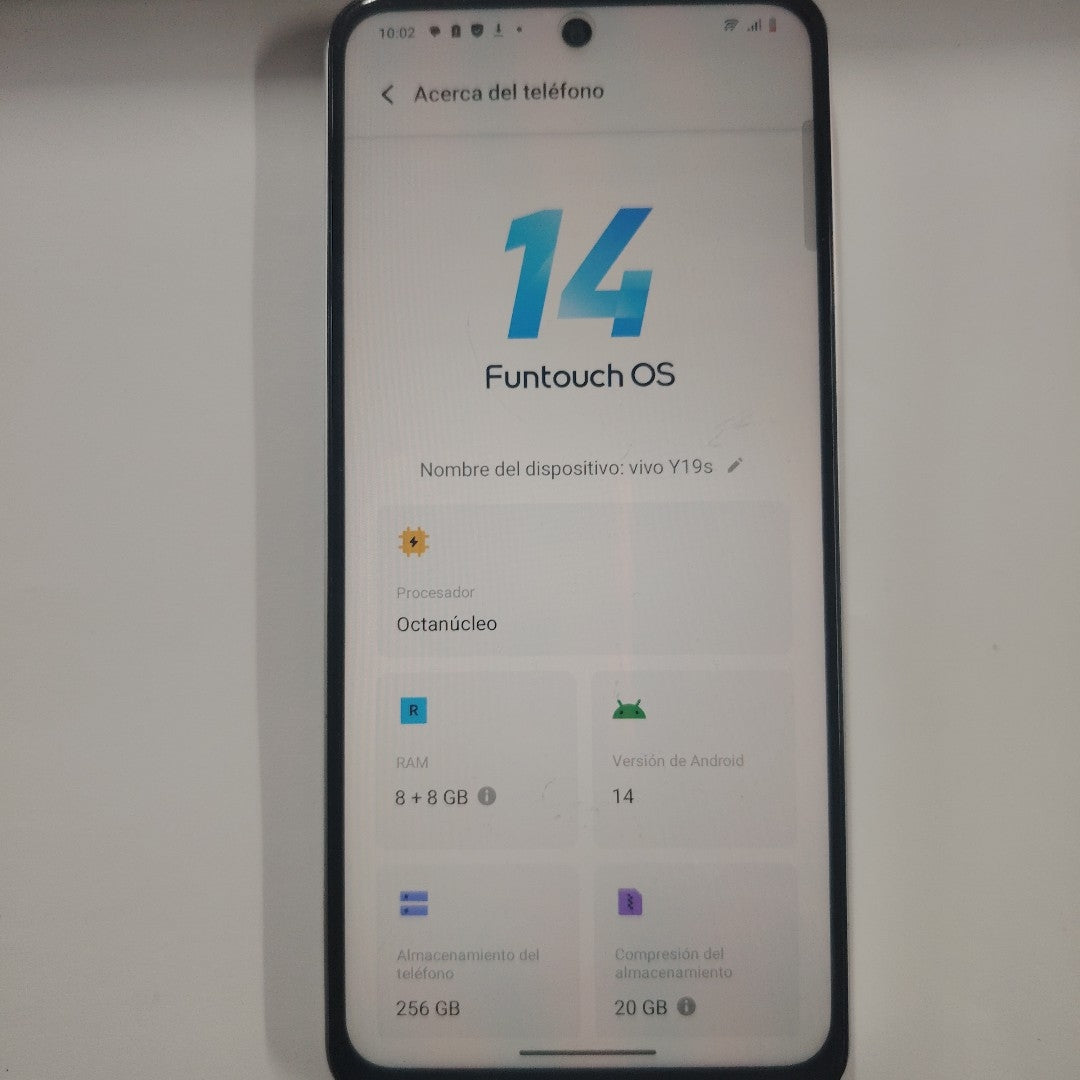 CELULAR VIVO Y19S V2419 (2024) 256 GB 8 GB RAM