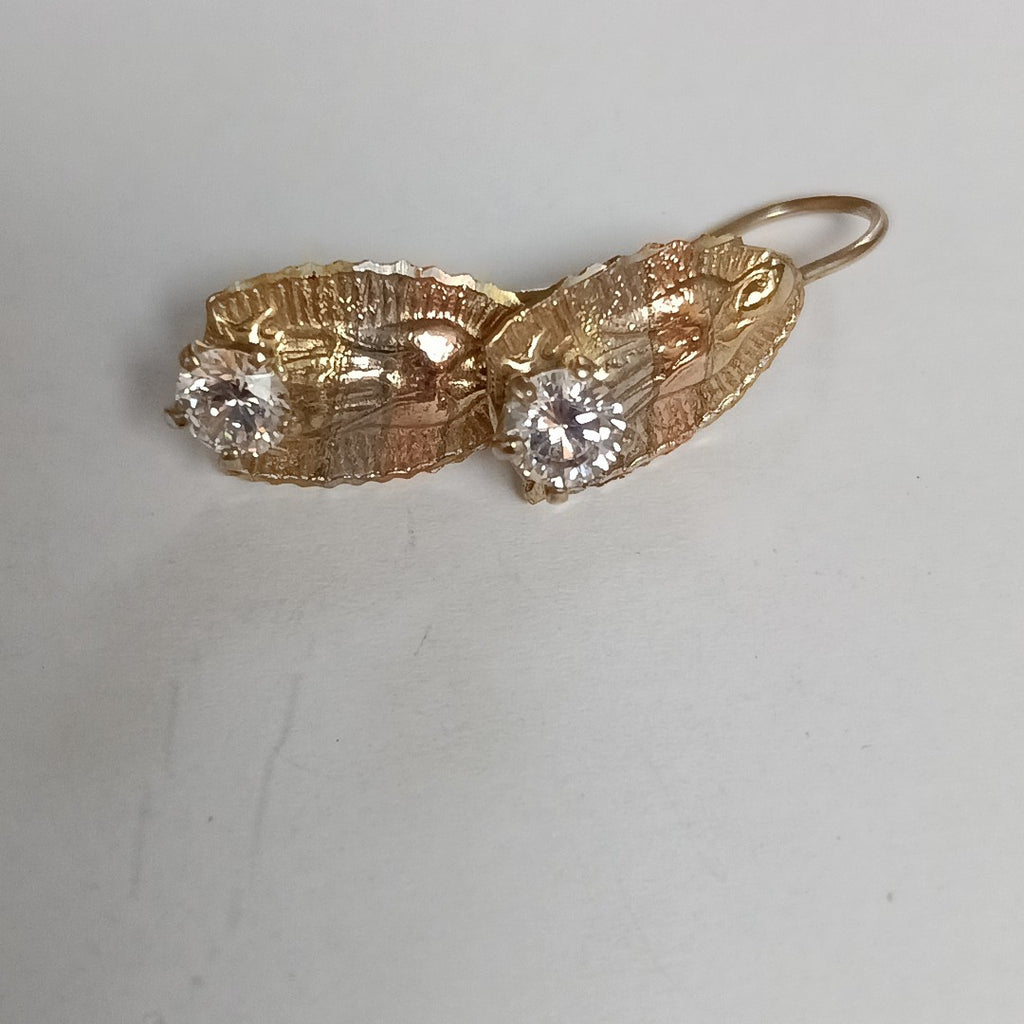 ARETES PAR ORO 10 K 2.3 GRMS (SEMINUEVO)
