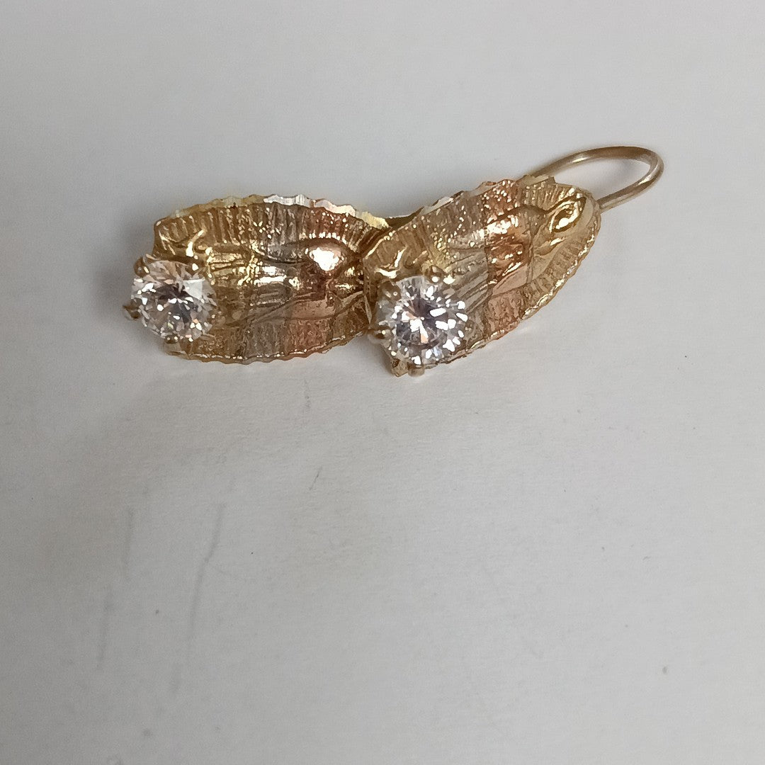 ARETES PAR ORO 10 K 2.3 GRMS (SEMINUEVO)