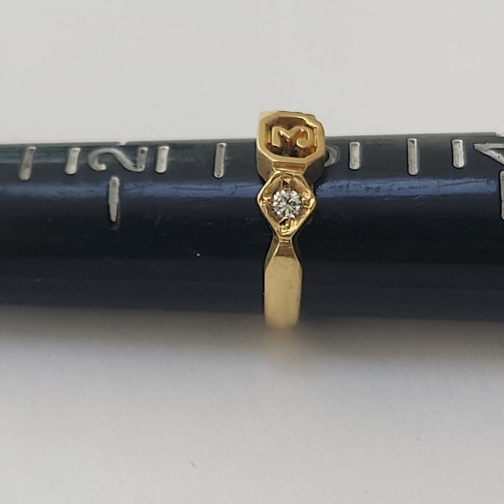 ANILLITO ORO 10 K 1.8 GRMS (SEMINUEVO)