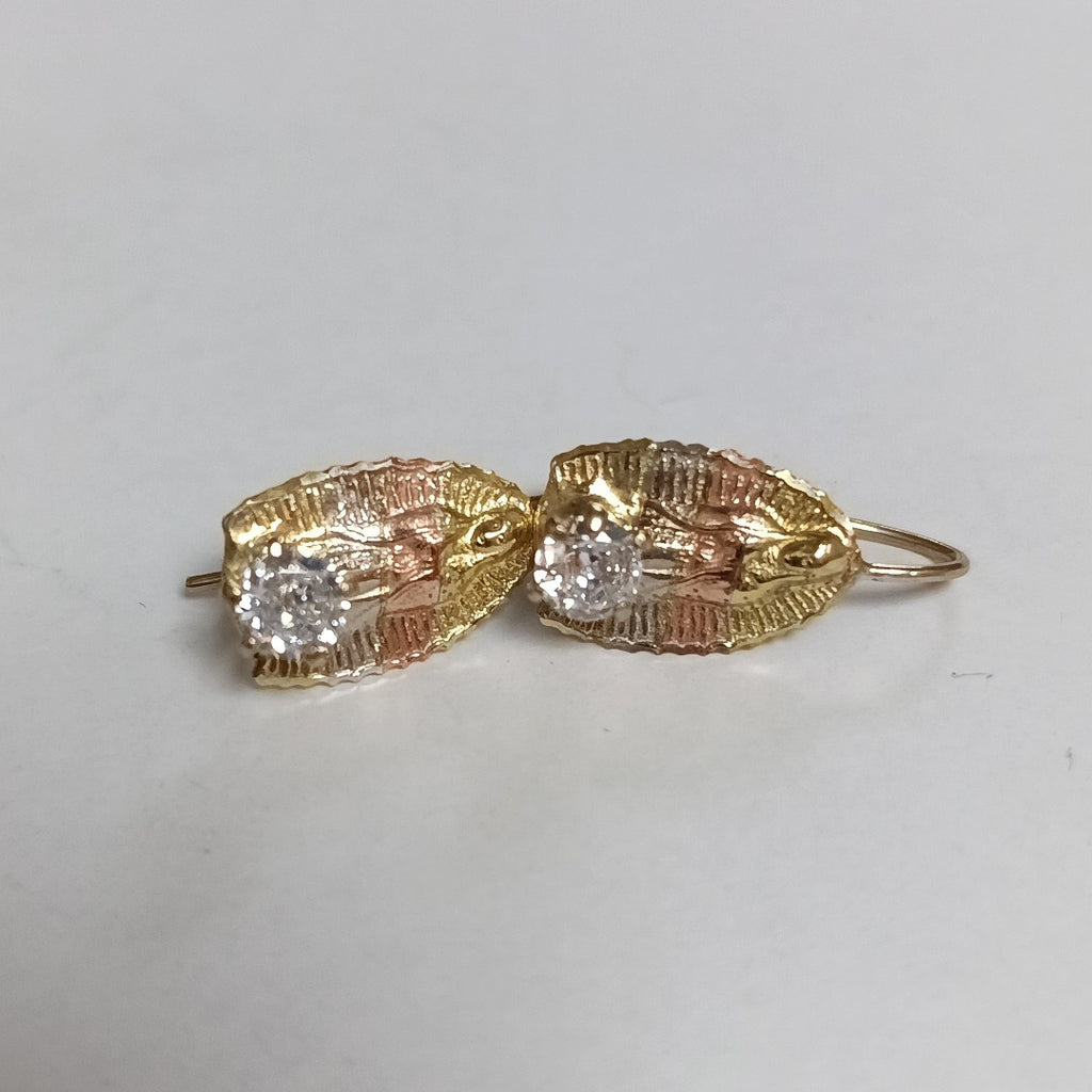 ARETES PAR ORO 10 K 2.4 GRMS (SEMINUEVO)