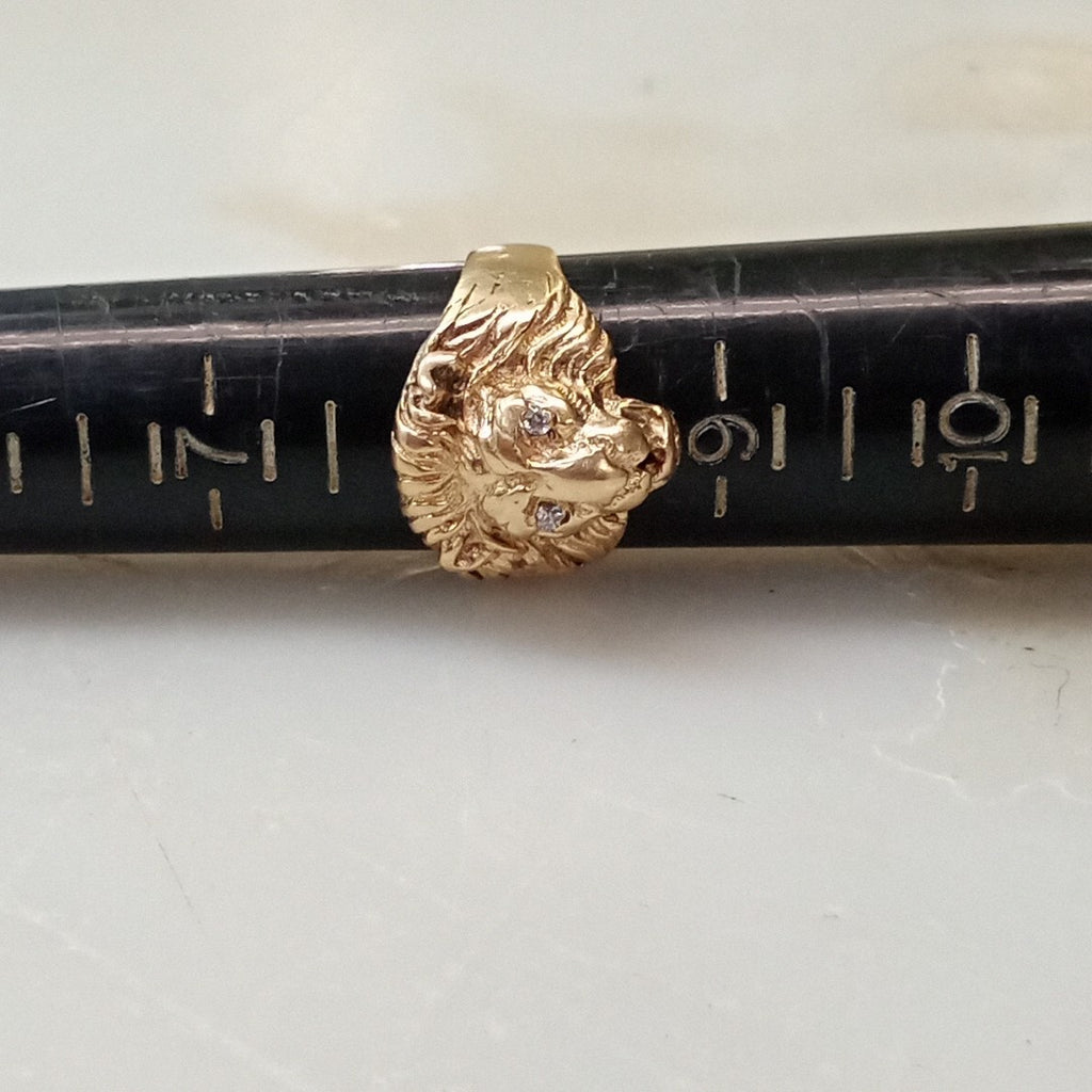 ANILLO ORO 10 K 4.8 GRMS (SEMINUEVO)