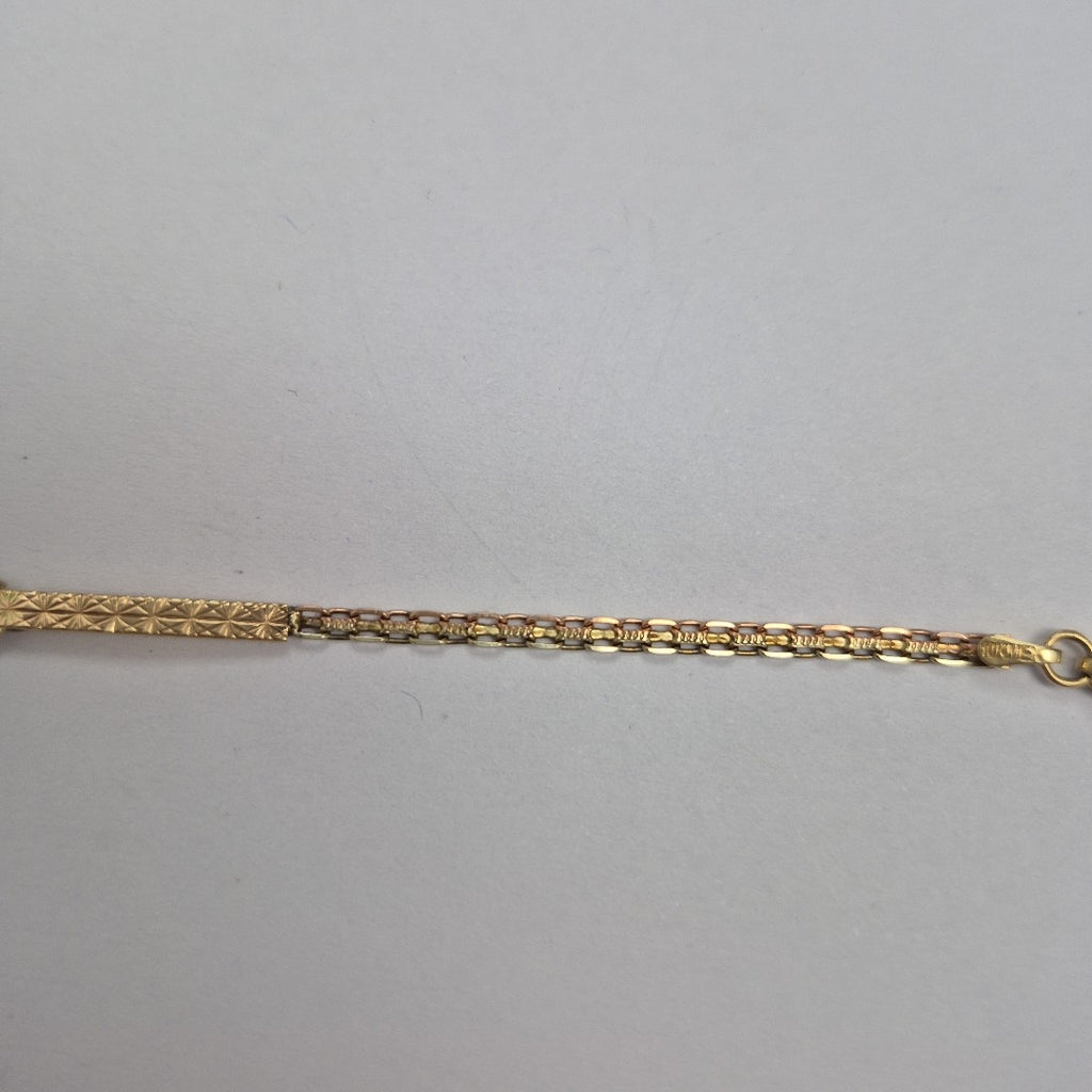 PULSERA ORO 10 K 3.3 GRMS (SEMINUEVO)
