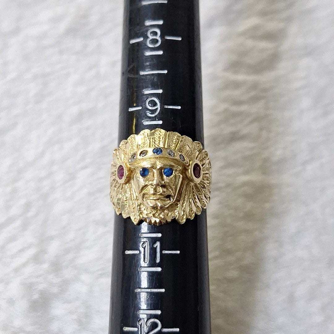 ANILLO ORO 14 K 10,30 GRMS (SEMINUEVO)