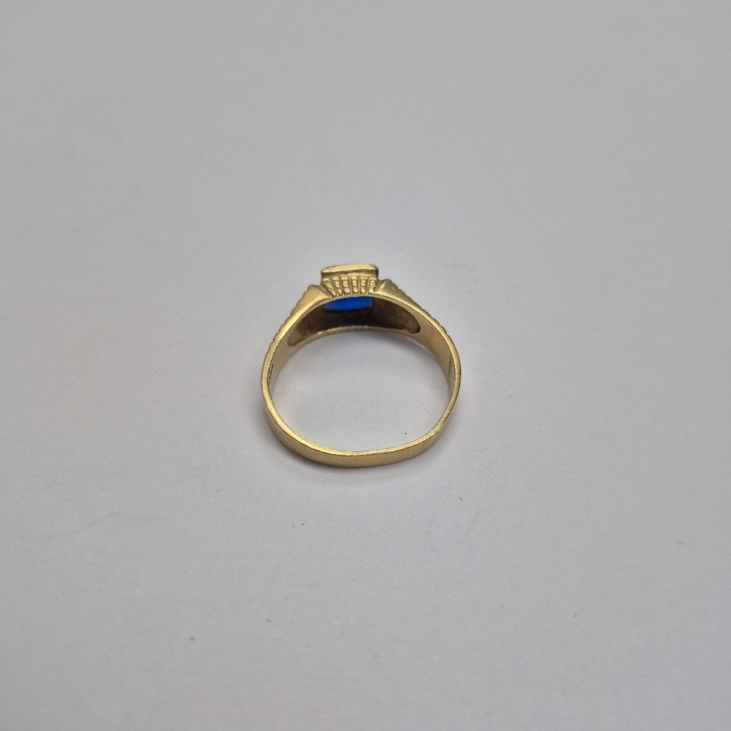 ANILLO ORO 10 K 3,70 GRMS (SEMINUEVO)